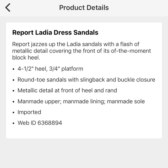 Woman’s Report Black Sandal - Picture 5 of 8